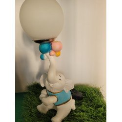 Elephant Statues Animals Figurines Ligth