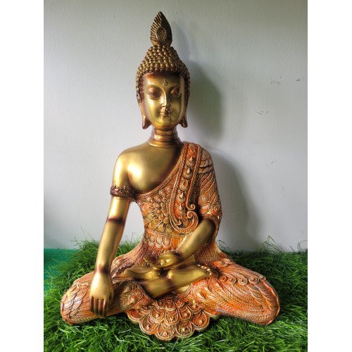 Handcrafted Buddha Statue/Figurine/Idol, Decorative Showpiece | for Living Room, Home Décor