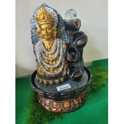 shyam antique creation Khatu Shyam Ji Murti Shyam Baba Idol Hare Ka Sahara Statue for Home Pooja Decorative Showpiece 
