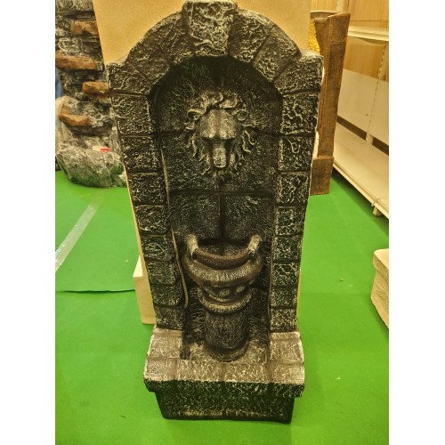 Mini Lion Water Fountain for Home Decor Gift Gifting with LED Lights Water Pump Lion Water Fountain