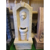 Mini Lion Water Fountain for Home Decor | Indoor Tabletop Office | Lawn Balcony | Gift Gifting with LED Lights Water Pump | Lion Water Fountain