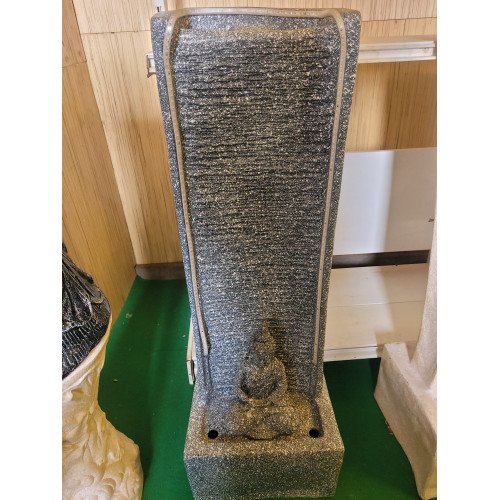 Swarn House Decors Fibreglass Buddha Water Fountain for Home, Office, Garden Decor, Housewarming Item, Home Decor Water Fountain Indoor